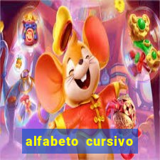 alfabeto cursivo pontilhado para imprimir pdf